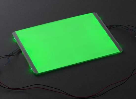 绿色亚克力导光板是什么（亚克力导光板效果视频）